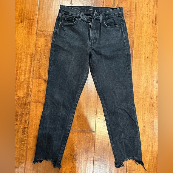 GRLFRND black denim Karolina - Picture 1 of 3